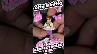 KNOCKOFF Build minifigures city Lego The bespectacled girl lego legocity toys [upl. by Lihp]