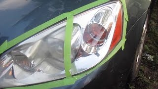 BEST HEADLIGHT RESTORATION 3M VS TURTLE WAX [upl. by Nabala]