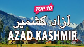 Top 10 Places to Visit in Azad Kashmir  Pakistan  UrduHindi [upl. by Chance132]