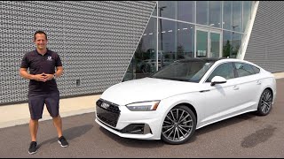 Is updated 2020 Audi A5 Sportback an even BETTER looking luxury sedan [upl. by Pike]