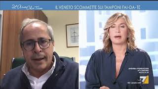 Tamponi faidate il virologo Andrea Crisanti quotCome si fa a isolare i positivi se uno è [upl. by Namref]