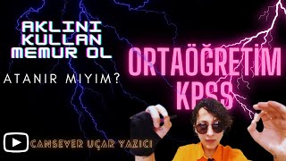 2024 Ortaöğretim KPSS Atamalar ve Taban Puanları SINAVA GİRECEKSEN MUTLAKA İZLE I ORTAÖĞRETİM KPSS [upl. by Suirauqram]