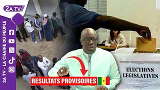 Edition Spéciale Législatives 2024 les résultats provisoires le décryptage de Ahmed AIDARA… [upl. by Enileoj175]