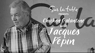 Jacques Pépins Chicken Galantine [upl. by Popper]