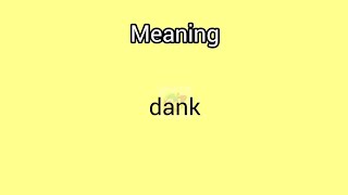 dank meaning in English amp Telugu  Googul Dictionary dictionary meanings telugu english damn [upl. by Seumas]