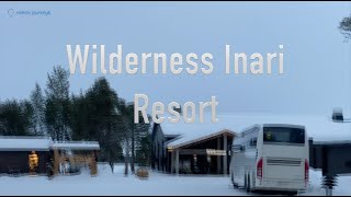 2020 Wilderness Inari  Finland in Winter  Lapland  Igloo Cottages  Aurora Cabins [upl. by Aztinad]