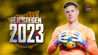 Ter Stegen 2023 ● Berlin Wall ● Best Saves  HD [upl. by Trstram]