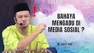 SYAMSUL DEBAT  BAHAYA MENGADU DI MEDIA SOSIAL [upl. by Wesa713]