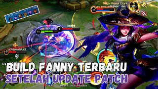 BUILD FANNY TERBARU 2024 SETELAH UPDATE PATCH  FANNY GAMEPLAY 2024  MLBB [upl. by Inilam952]