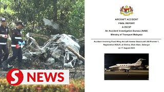 Human error by flight crew primary cause of Shah Alam plane crash says AAIB report [upl. by Nev]