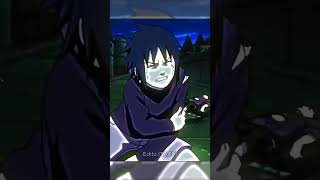 Itachi crying as sasukes kunai hits itachis headband  SADDEST MOMENT😔SHORT [upl. by Vita]