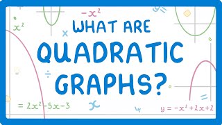 GCSE Maths  What are Quadratic Graphs 76 [upl. by Earahs]