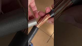 How to connect electrical wires with good contact short [upl. by Sola]