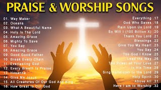 Best Praise and Worship Songs 2024  Top 100 Best Christian Gospel Songs Of All Time  Musics Praise [upl. by Liggett]