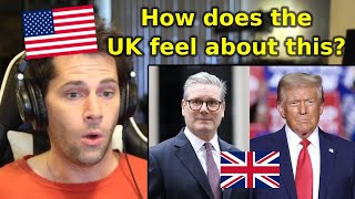 American Reacts to What Trumps Victory Means for the UK [upl. by Rennoc]