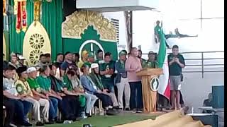 UBJP General Assembly  Former Maguindanao Governor Datu Esmael quotTotoquot Mangudadatu [upl. by Asenej]