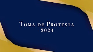 Ceremonia de Toma de Protesta 17 mayo 2024 1845 h [upl. by Ahtnamys]