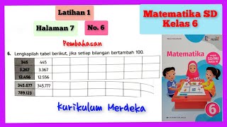 6  6 Lengkapilah tabel berikut jika setiap bilangan bertambah 100 345 445  Latihan 1 Halaman 7 [upl. by Oirromed765]