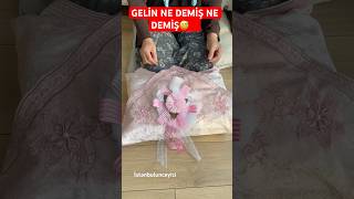 Kollar bilezik dolmalı arabam Mercedes olmalı😅😅Demiş😅😅 crochet baby kesfet istanbulunceyizi [upl. by Llenrag]