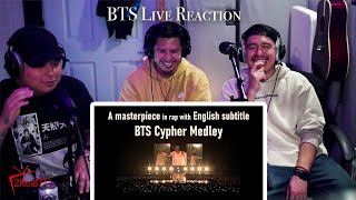 BTS Cypher Medley Live Reaction [upl. by Manly]