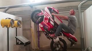 Ducati 848 Wheelie Adelaide mono maniacs [upl. by Anytsyrk]