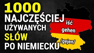 1000 Najczęściej używanych słów w języku niemieckim [upl. by Rici]