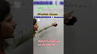 cannabinoids drug drug abuse footlab classes biology sciencefacts [upl. by Reisfield]