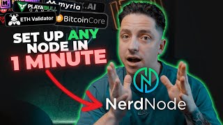 Set Up ANY Crypto Node in 1 MINUTE  NerdNode [upl. by Ferguson624]