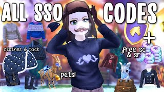 21 WORKING Redeem CODES Star Coins Star Rider Pets Clothes Tack Food amp more  Star Stable [upl. by Irra]