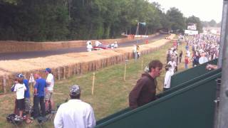 Holden VH Commodore Crashes at Goodwood Festival of Speed 2010 [upl. by Locin600]