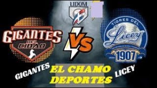 EN VIVO LICEY VS GIGANTES PLAY BY PLAY ANTESALA DIARIA DE NOCHE DEPORTIA [upl. by Anyela686]