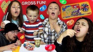 BEAN BOOZLED CHALLENGE HILARIOUS JELLY BEANS GAME FV Family [upl. by Biddie]