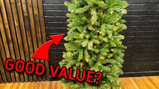 National Tree Company Artificial PreLit Kingswood Fir Christmas Tree  Review [upl. by Aleece]