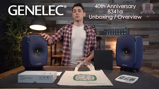 Genelec 40th Anniversary 8341a Studio Monitors Unboxing [upl. by Rubia21]