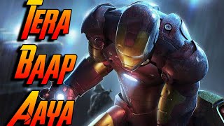 Tera Baap Aaya Iron Man version full Song Marvellous Studios AvengersIron ManThorCaptain America [upl. by Aicemaj]