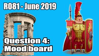 June 2019 R081  Preproduction skills Question 4 Mood board OCR Creative iMedia [upl. by Bordie]