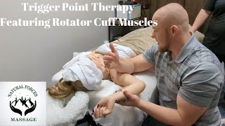 Rotator Cuff Muscle Trigger Points and Insertion and Origin Points [upl. by Etennaej]