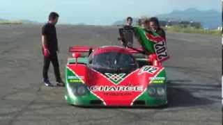 ＭＡＺＤＡ767Ｂ マツダ 2013年10月広島市内某所にて走行 Le Mans [upl. by Nwadahs]