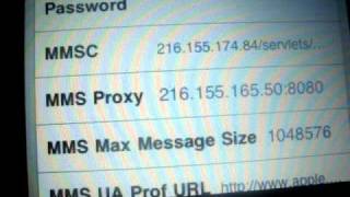 How to get MMS on iPhone using TMobile with iPhone 3G 313 [upl. by Sirovat]