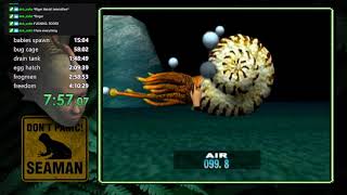 Seaman  Dreamcast speedrun 34907 [upl. by Spring]