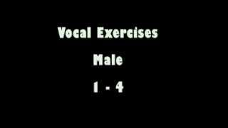 Vocal Exercises Male 14 [upl. by Ecilahc]