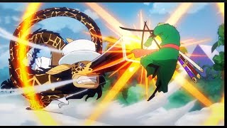 Zoro Vs Awakened Kaku 1080p Eng sub Episode 1105 [upl. by Ykcul]