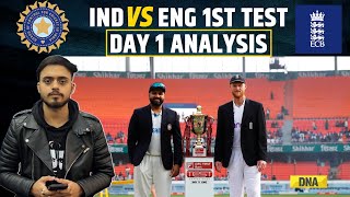 IND vs ENG 1st Test Day 1 Highlights India Beats England In Their Own Game Jaiswal Plays Bazball [upl. by Leynad]