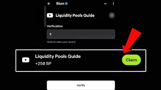 Liquidity Pools Guide Blum  Liquidity Pools Guide Blum Code  Liquidity Guide Youtube Video Keyword [upl. by Farhi]