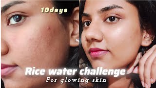 RICE WATER challenge for GLASS SKIN [upl. by Lengel]