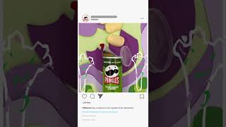 Sour Cream amp Onion Pringles Instagram Ad Concept [upl. by Elleirda]