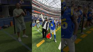 DeSean Jackson in the house 🐏🏠 shorts rams nfl [upl. by Letisha88]