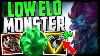 Trundle LOW ELO MONSTER  How to Play Trundle amp Carry for Beginners Season 14  League of Legends [upl. by Ijar]