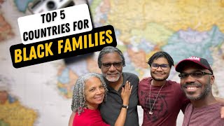 What are 5 BEST COUNTRIES for African Americans to Live In [upl. by Arammat]