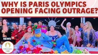 Olympics Faces Outrage Over ‘HyperSexualised amp Blasphemous’ Drag Act With Child  News18  N18G [upl. by Eniamert284]